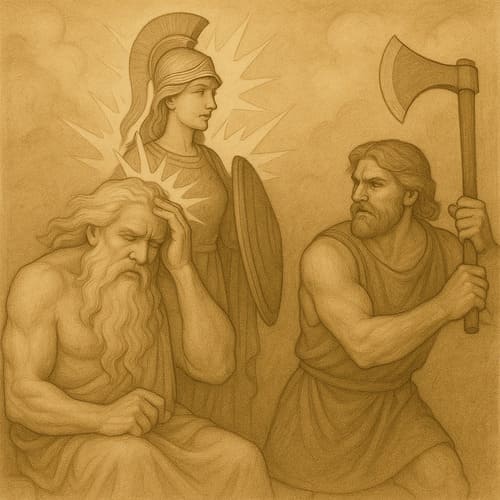 The birth of Athena