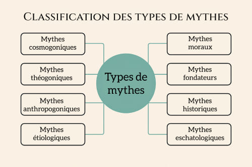 Types de mythes: Classification